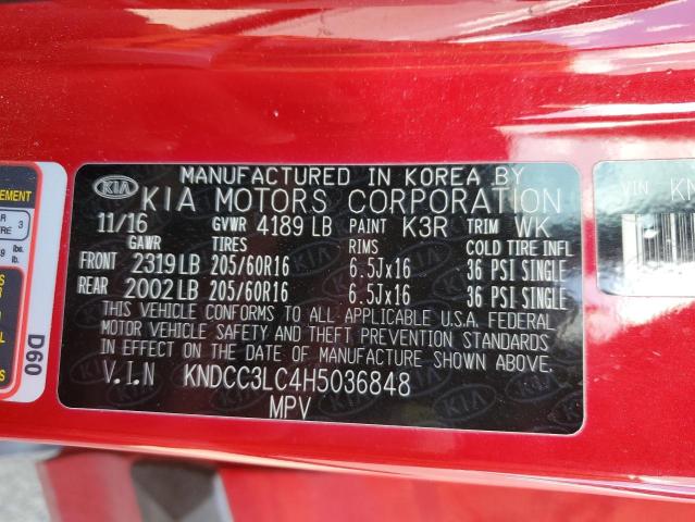 KNDCC3LC4H5036848 KIA NIRO EX