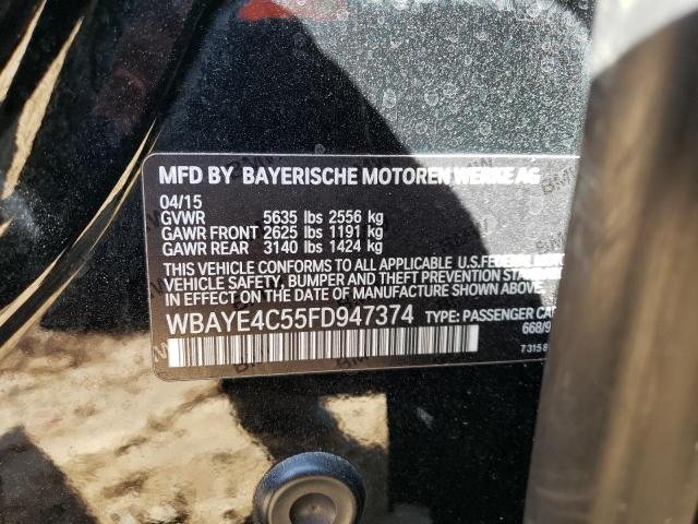 2015 BMW 740 LI - WBAYE4C55FD947374
