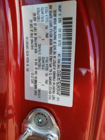 2020 MAZDA MX-5 MIATA - JM1NDAB75L0415510