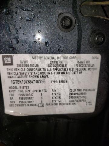 1GTEK19Z65Z102266 GMC Sierra