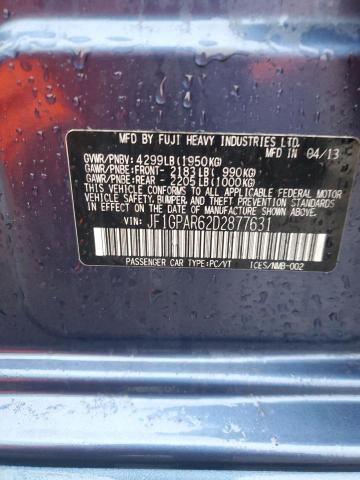 JF1GPAR62D2877631 Subaru Impreza Sport Limited