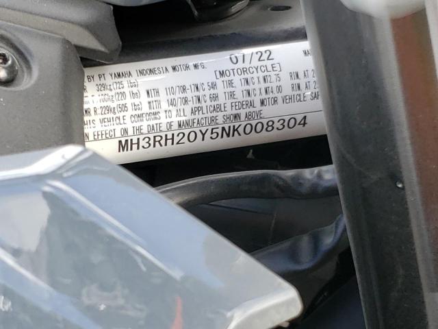 2022 YAMAHA MT-03 - MH3RH20Y5NK008304