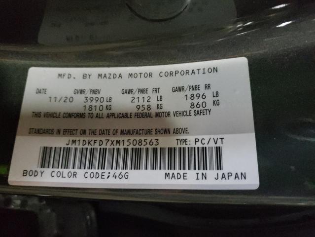 2021 MAZDA CX-3 GRAND - JM1DKFD7XM1508563