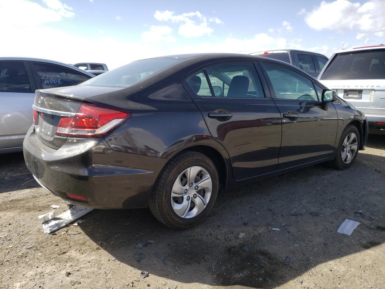 2013 Honda Civic Lx VIN: 2HGFB2F57DH575380 Lot: 81364883