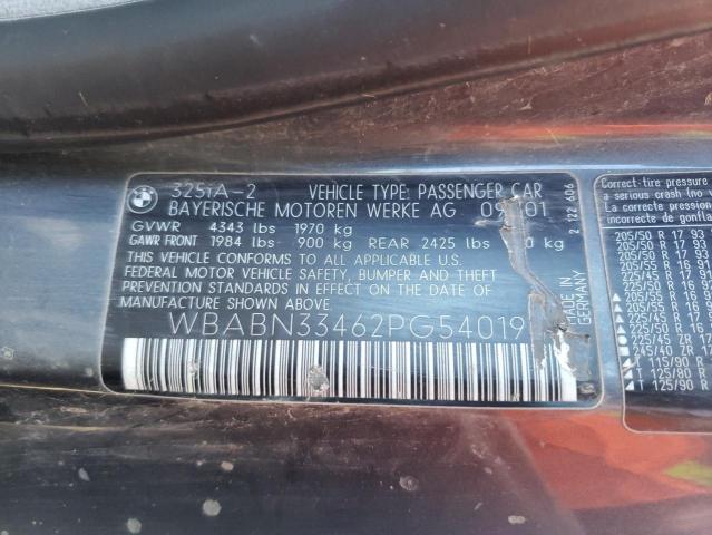 WBABN33462PG54019 BMW 325 CI