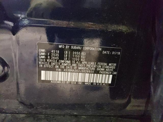 4S3BNAS63J3028800 Subaru Legacy Sport