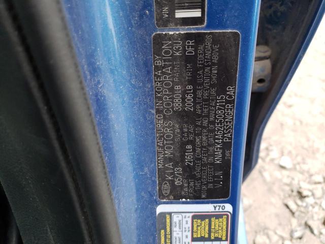 KNAFK4A62E5087115 KIA Forte