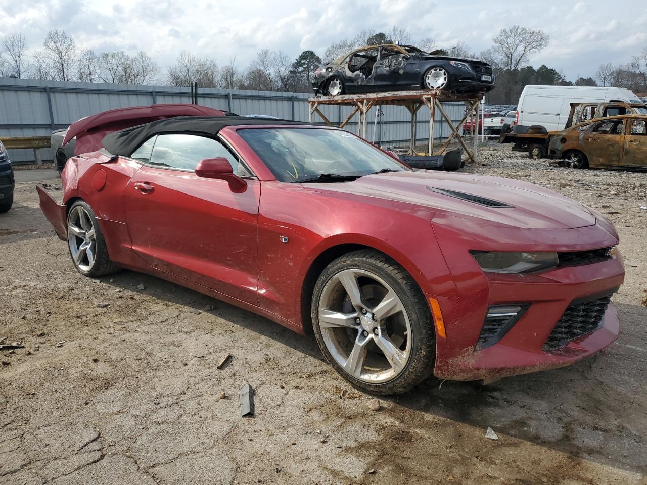 1G1FE3D70J0101084 2018 Chevrolet Camaro Ss