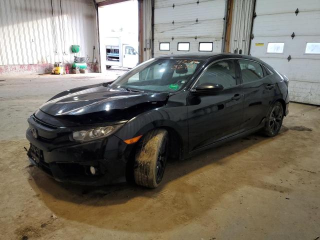 Salvage cars for sale from Copart Lyman, ME: 2017 Honda Civic EX