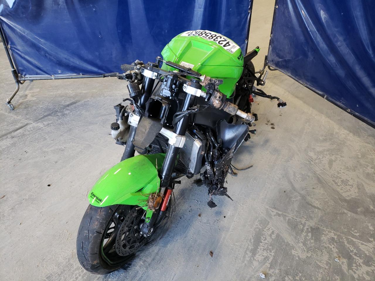 2022 Kawasaki Zx1002 L VIN: JKBZXVL17NA005255 Lot: 44496064