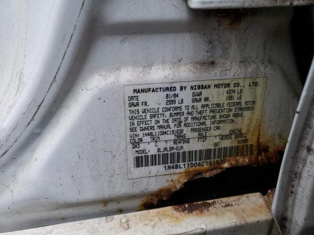 1N4BL11D04C191632 Nissan ALTIMA SE