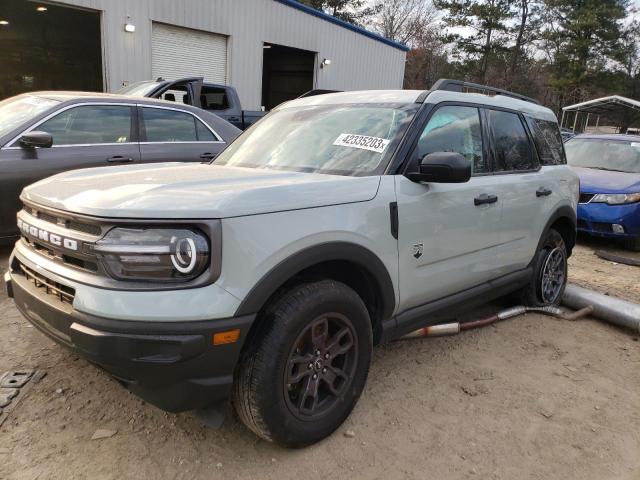Salvage cars for sale from Copart Austell, GA: 2022 Ford Bronco Sport BIG Bend
