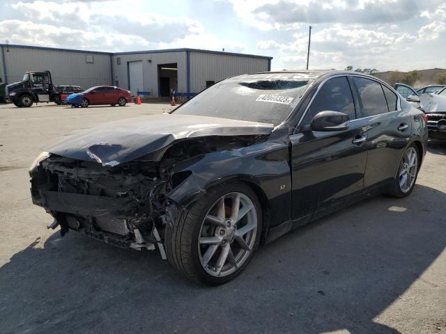 Salvage cars for sale from Copart Orlando, FL: 2015 Infiniti Q50 Base