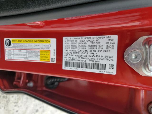 2023 HONDA CR-V SPORT 2HKRS5H52PH700470