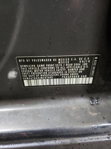 2018 VOLKSWAGEN GTI S/SE - 3VW447AU4JM287600