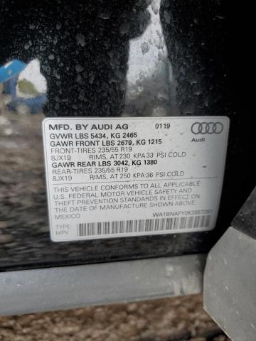 WA1BNAFY0K2057281 2019 AUDI Q5, photo no. 12