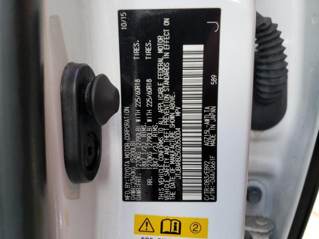2016 LEXUS NX 200T BA JTJBARBZ5G2053004