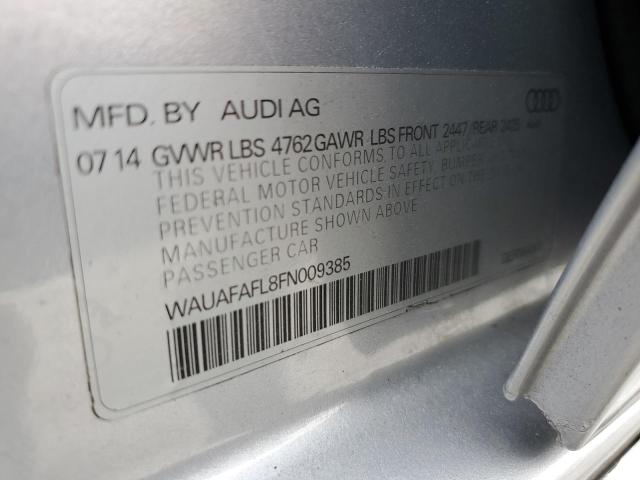 2015 AUDI A4 PREMIUM - WAUAFAFL8FN009385