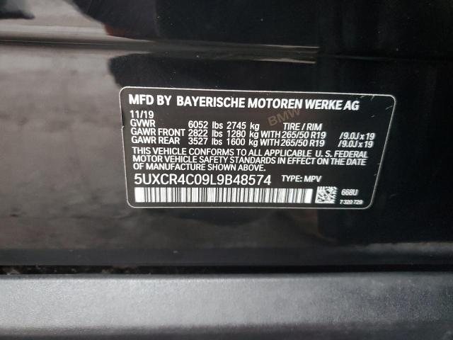 2020 BMW X5 SDRIVE 5UXCR4C09L9B48574