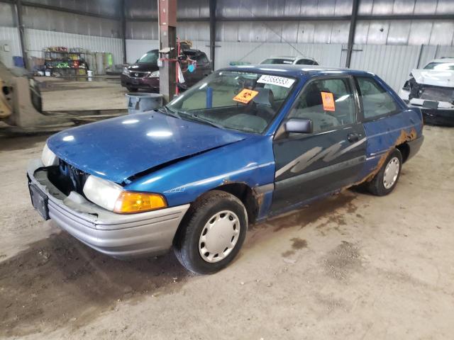 Ford Escort salvage cars for sale: 1991 Ford Escort LX