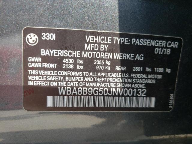 WBA8B9G50JNV00132 BMW 330 I