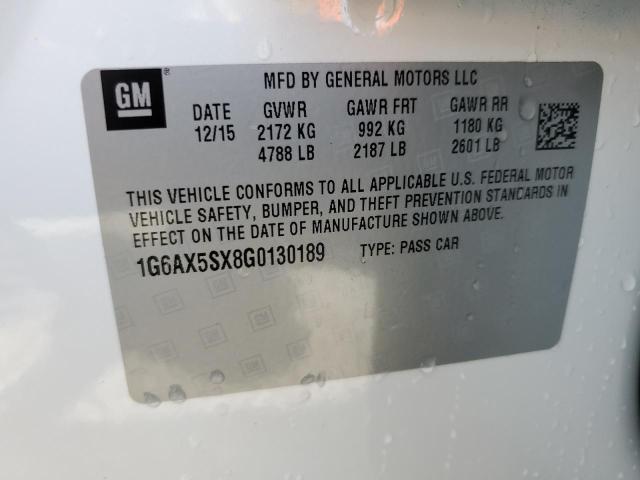 1G6AX5SX8G0130189 Cadillac Cts Luxury Collection