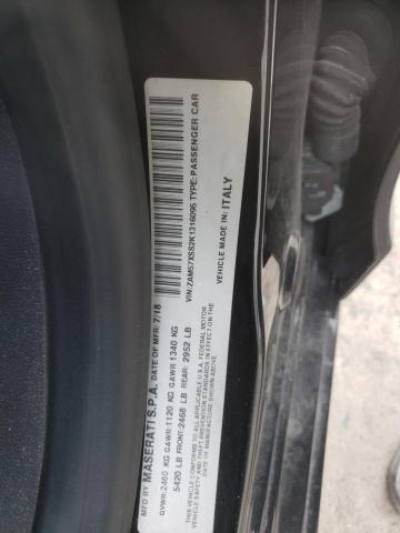 ZAM57XSS2K1316095 Maserati Ghibli Sport