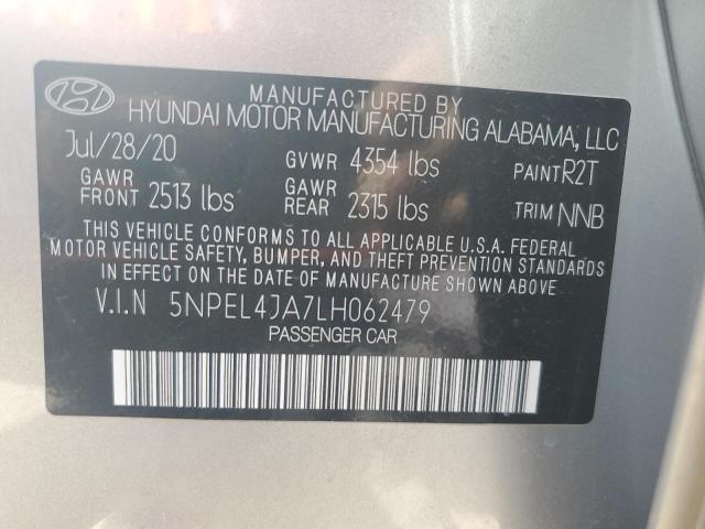 2020 HYUNDAI SONATA SEL - 5NPEL4JA7LH062479