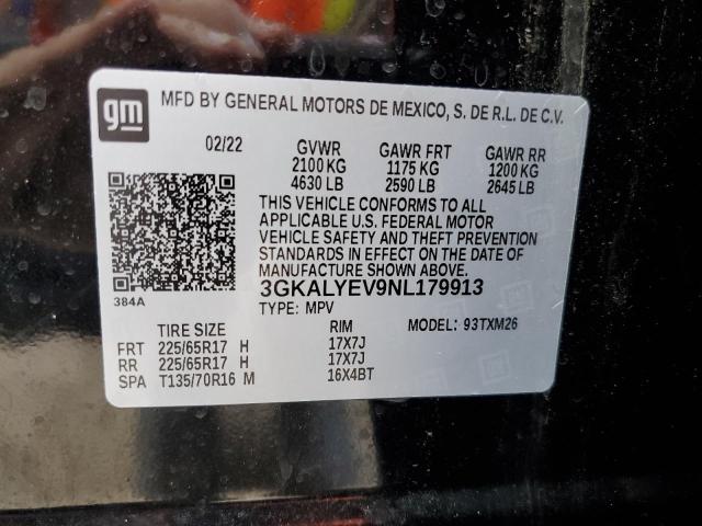 2022 GMC TERRAIN AT 3GKALYEV9NL179913