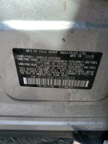 JF2SJAAC6GH492616 Subaru Forester 2.5i