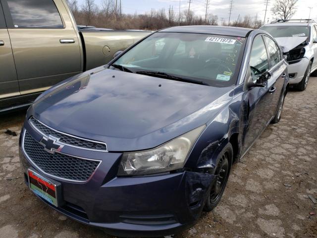 Lot #2339137063 2014 CHEVROLET CRUZE LT salvage car