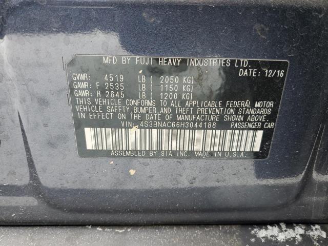 4S3BNAC66H3044188 Subaru Legacy 2.5i Premium