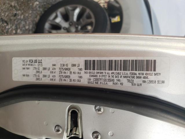 2016 RAM 1500 LONGH 1C6RR7PT1GS195649