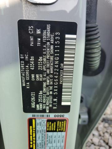 5XXG64J24NG111533 KIA K5 GT LINE