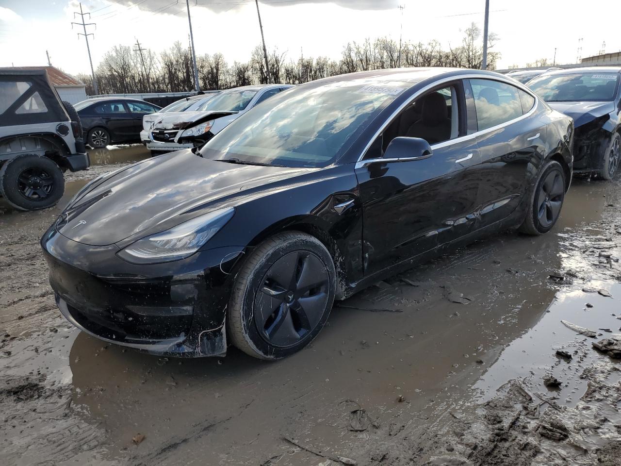 5YJ3E1EB9KF191162 TESLA MODEL 3 2019