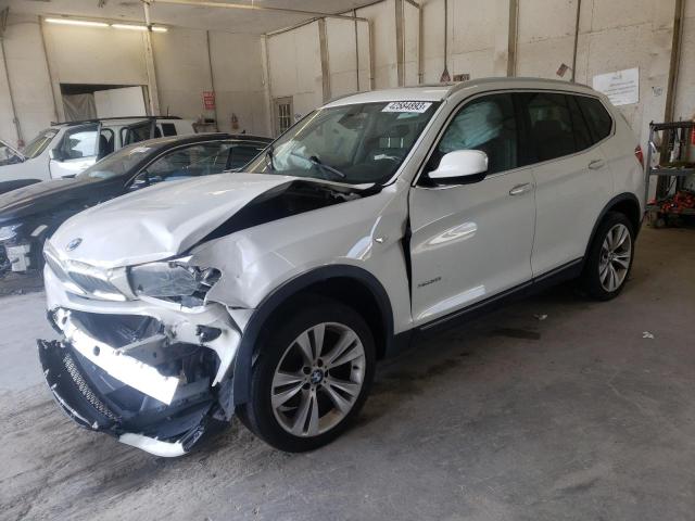 Salvage cars for sale from Copart Madisonville, TN: 2013 BMW X3 XDRIVE35I