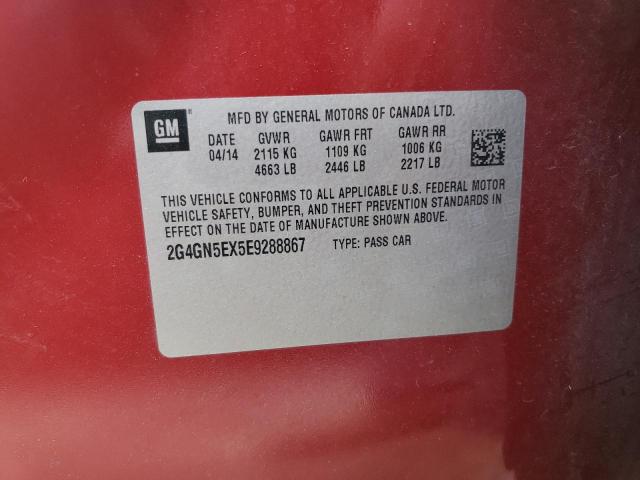2G4GN5EX5E9288867 Buick Regal Premium