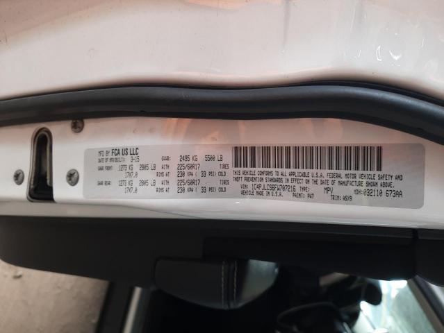 1C4PJLCS6FW707216 Jeep Cherokee Latitude