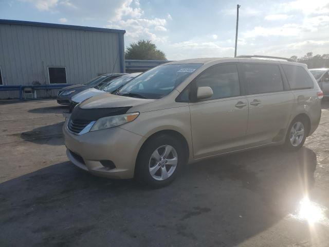Salvage cars for sale at Orlando, FL auction: 2011 Toyota Sienna LE