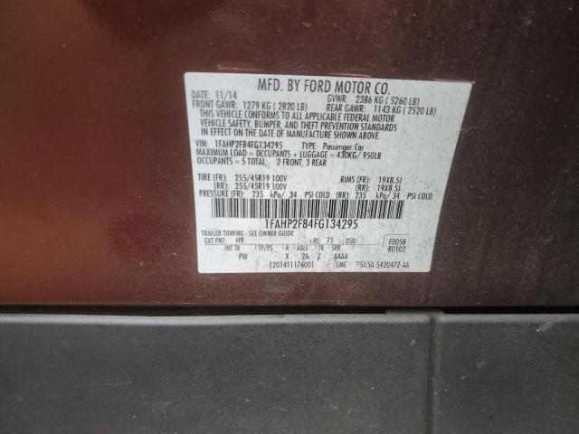 2015 FORD TAURUS LIM - 1FAHP2F84FG134295