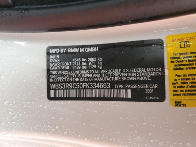 WBS3R9C50FK334663 BMW M4