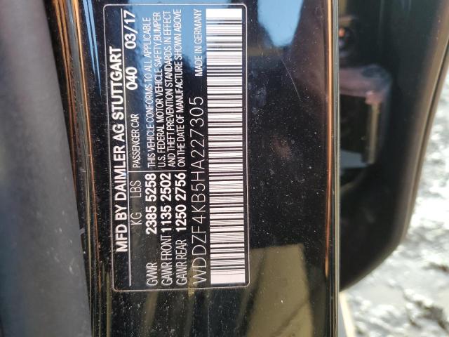 2017 MERCEDES-BENZ E 300 4MAT - WDDZF4KB5HA227305