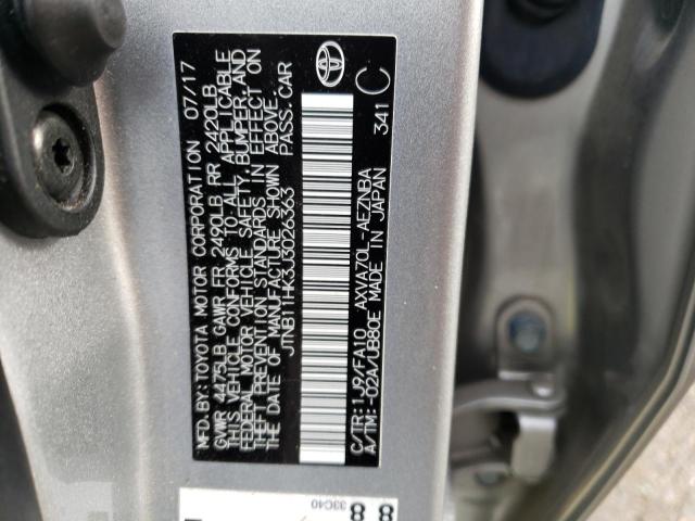 JTNB11HK3J3026363 | 2018 TOYOTA CAMRY L