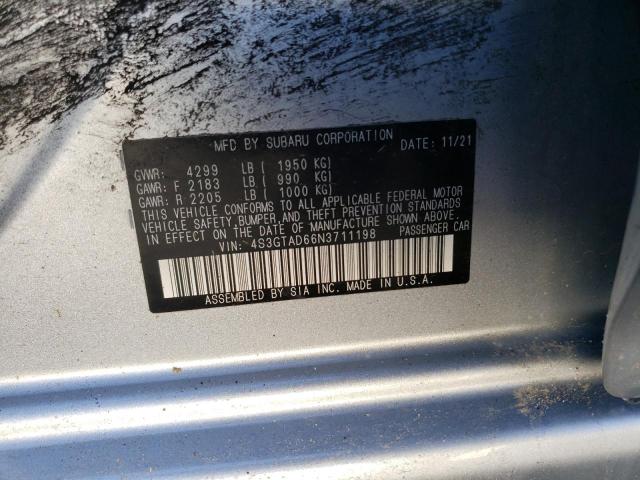 4S3GTAD66N3711198 Subaru Impreza