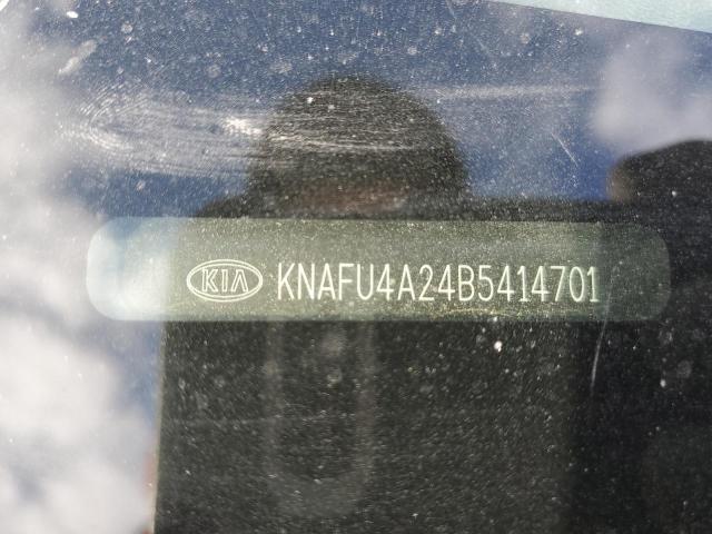 KNAFU4A24B5414701 KIA FORTE EX