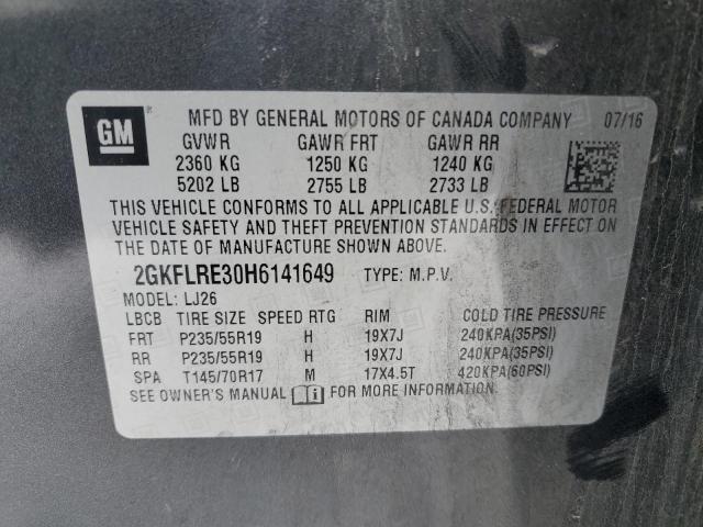 2GKFLRE30H6141649 GMC Terrain Denali
