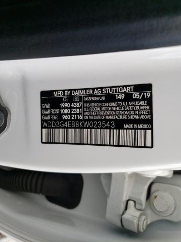 2019 MERCEDES-BENZ A 220 - WDD3G4EB8KW023543