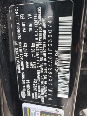 2015 KIA OPTIMA SX 5XXGR4A61FG360741