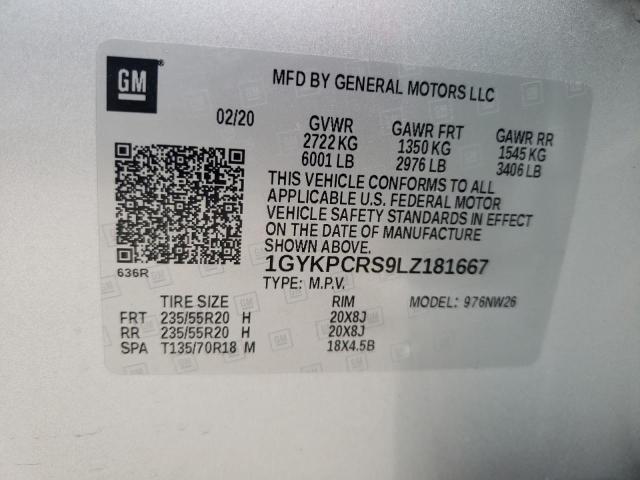 2020 CADILLAC XT6 PREMIU - 1GYKPCRS9LZ181667