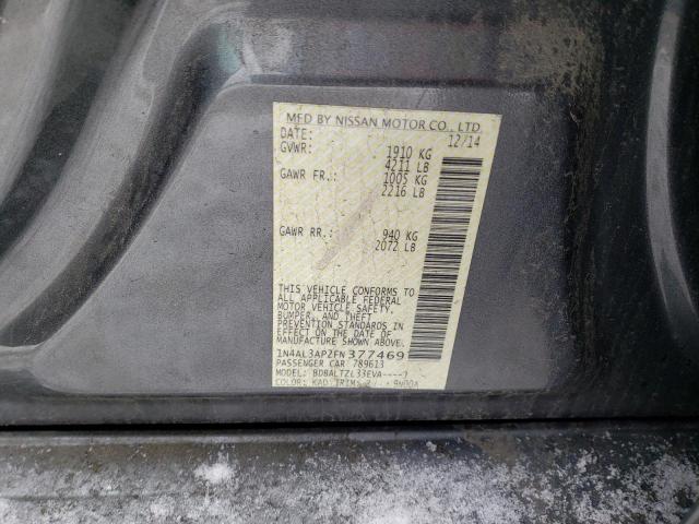 2015 NISSAN ALTIMA 2.5 1N4AL3AP2FN377469
